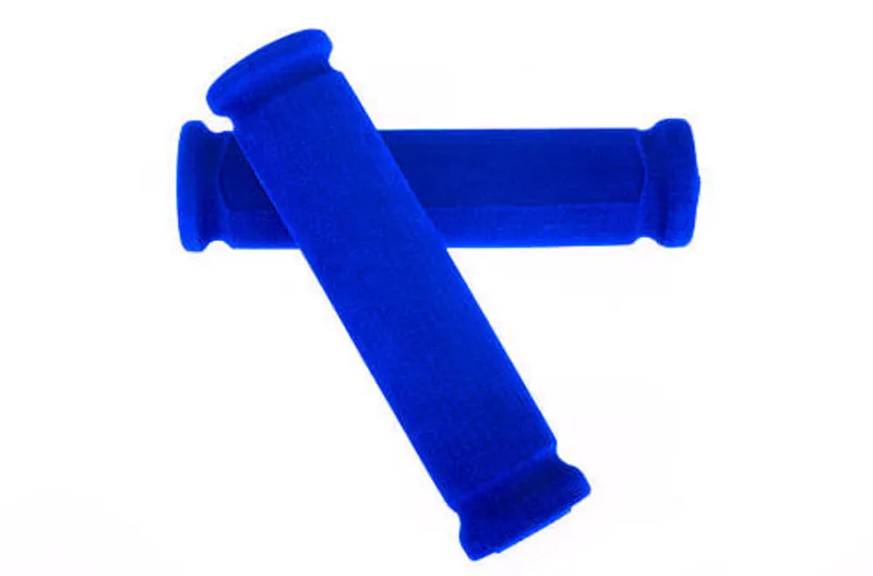 Outland Super Lightweight Foam Handlebar Grips Blue